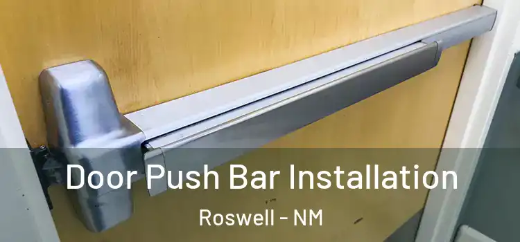 Door Push Bar Installation Roswell - NM
