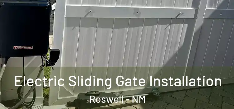 Electric Sliding Gate Installation Roswell - NM